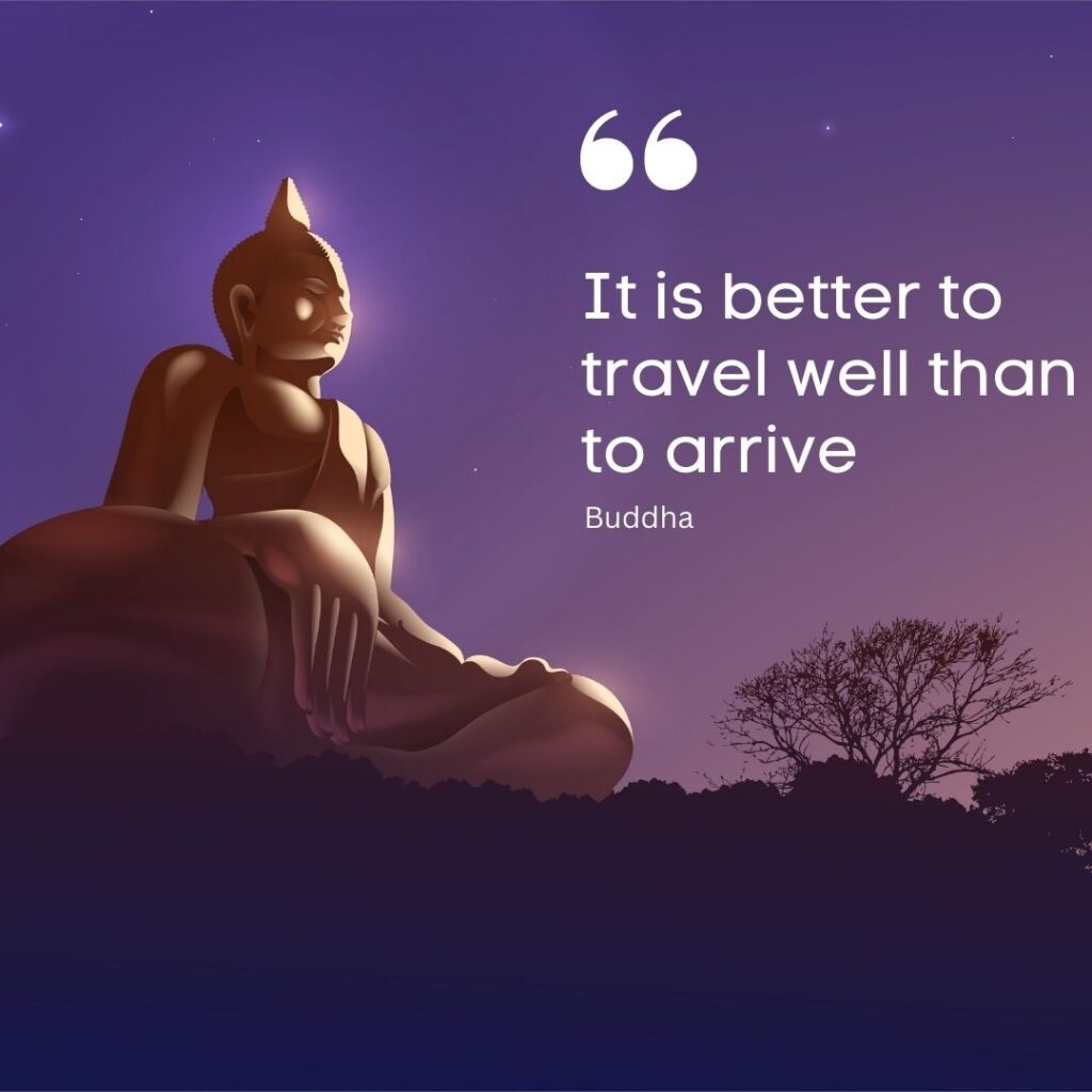 buddha quote on travel