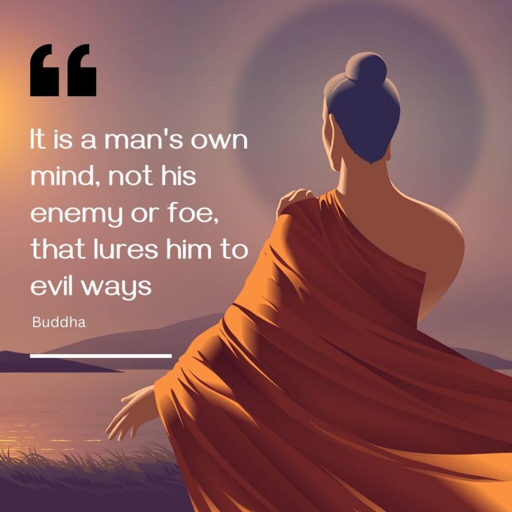 buddha quote on enemy 