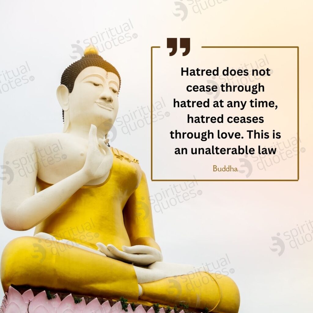 buddha saying on hatred