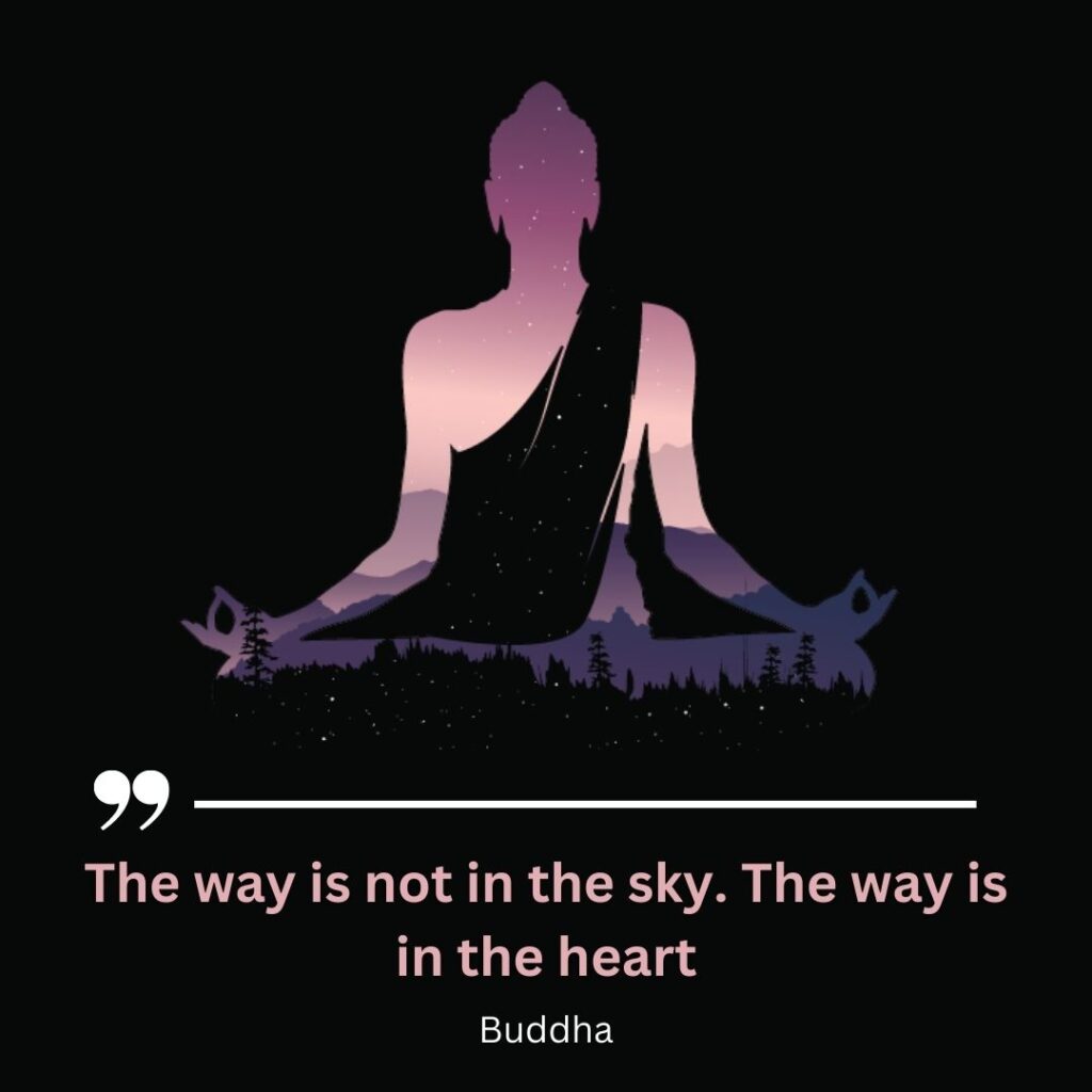 quotes by buddha on heart