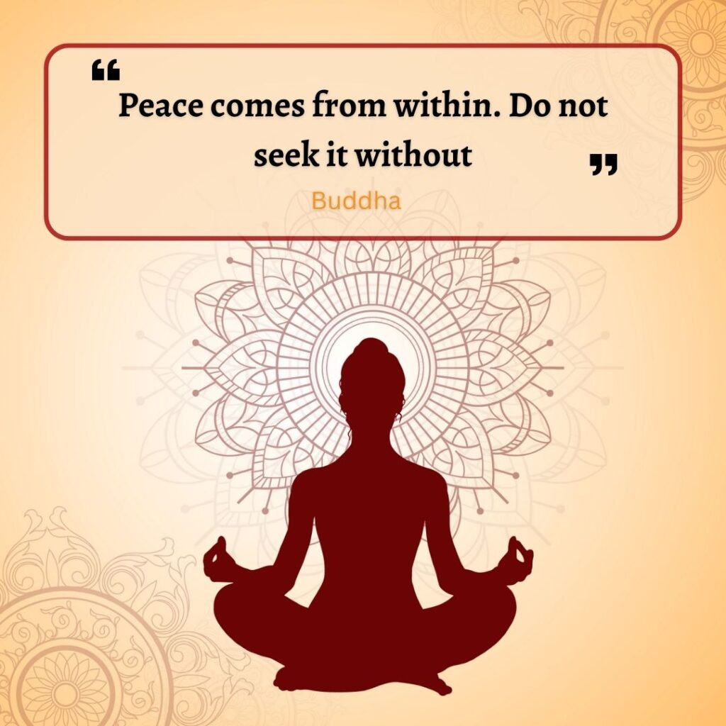 gautam buddha's quotes on peace