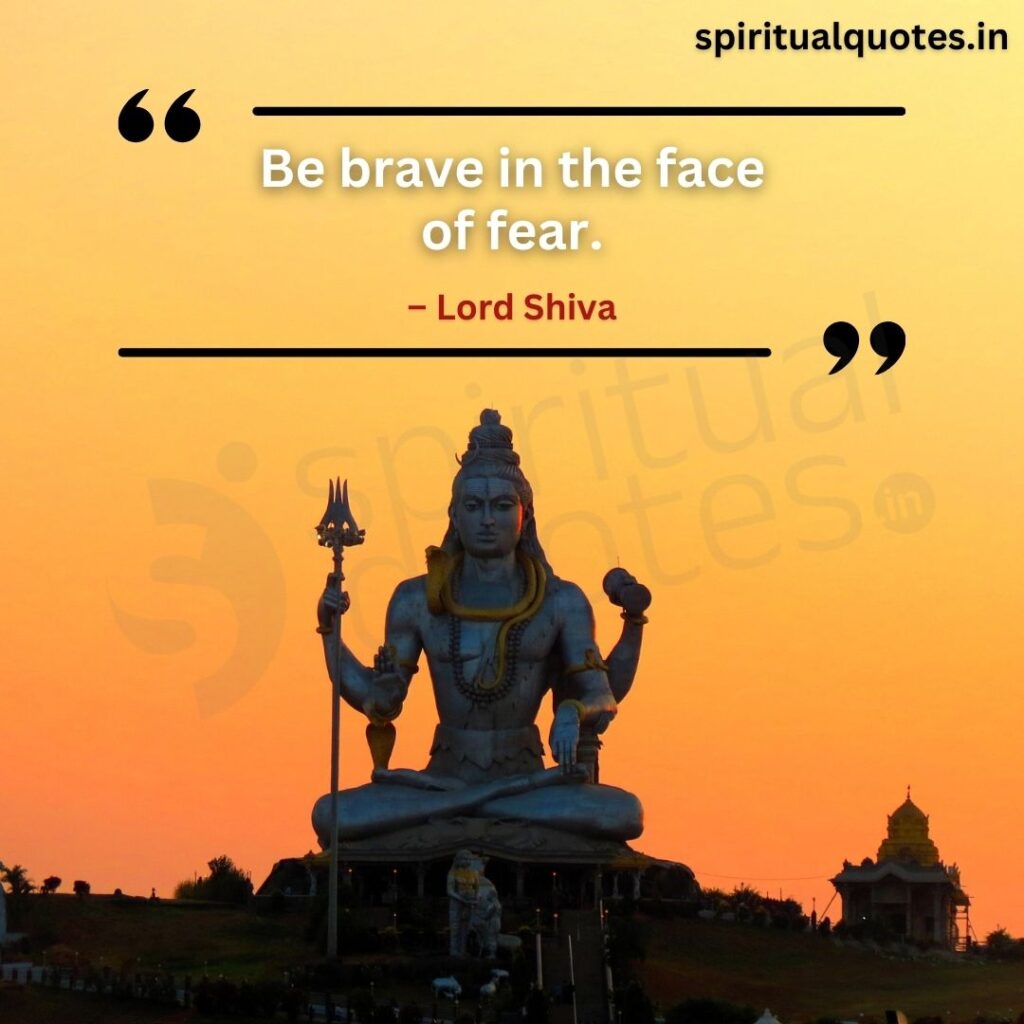 shiva on being brave