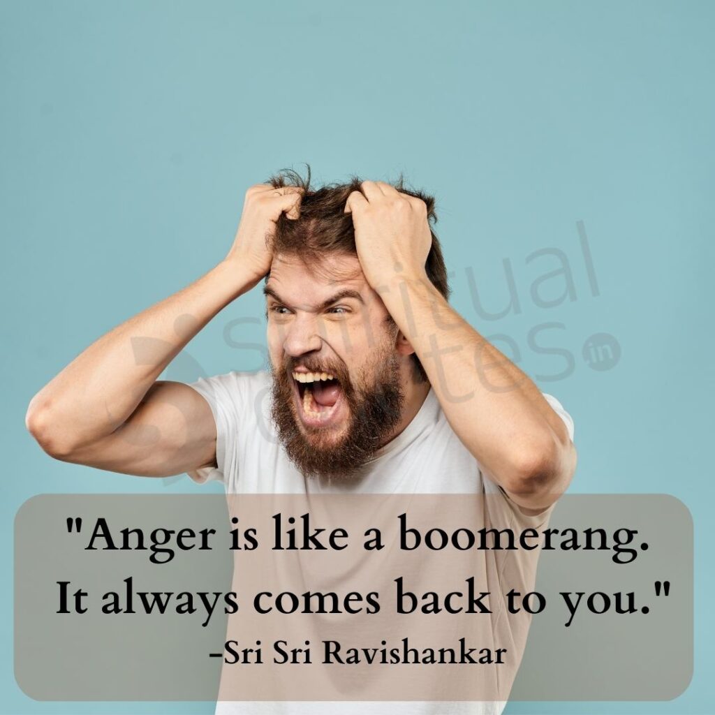 quotes by sri sri ravishankar on anger
