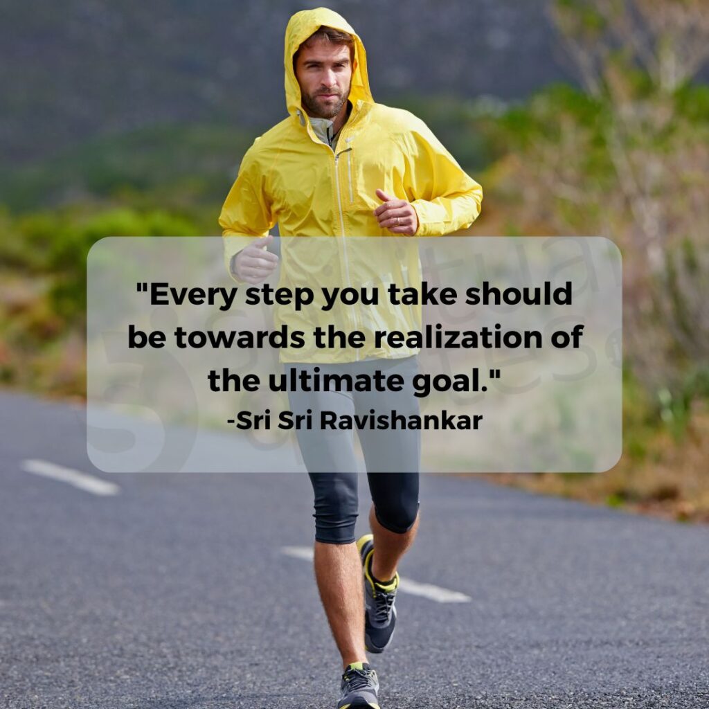 Ravi Shankar quotes on goals
