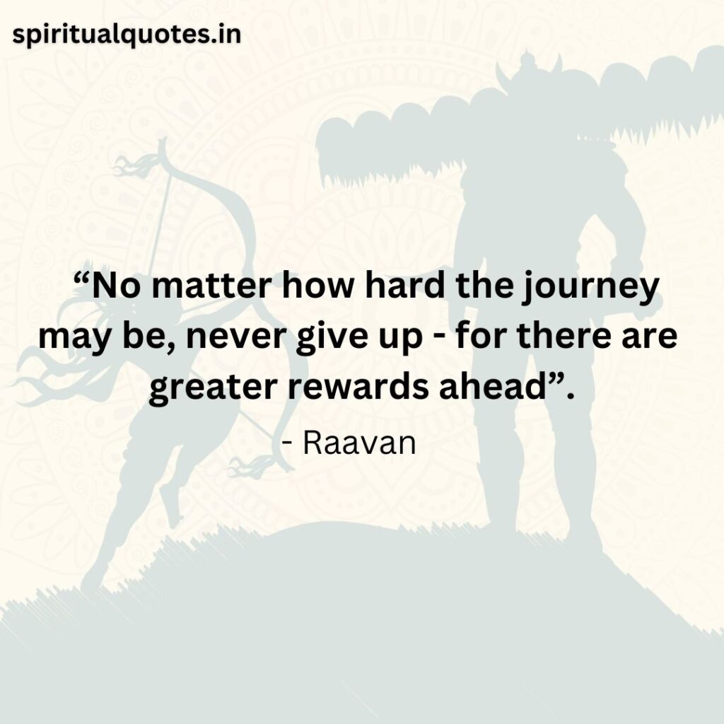 Raavan quotes on journey