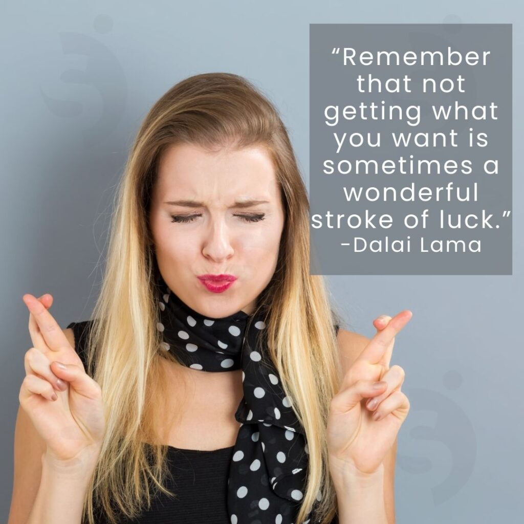 quotes by Dalai lama on luck
