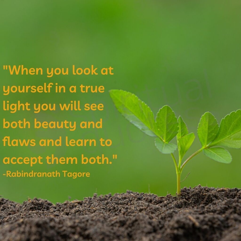 tagore quotes on beauty