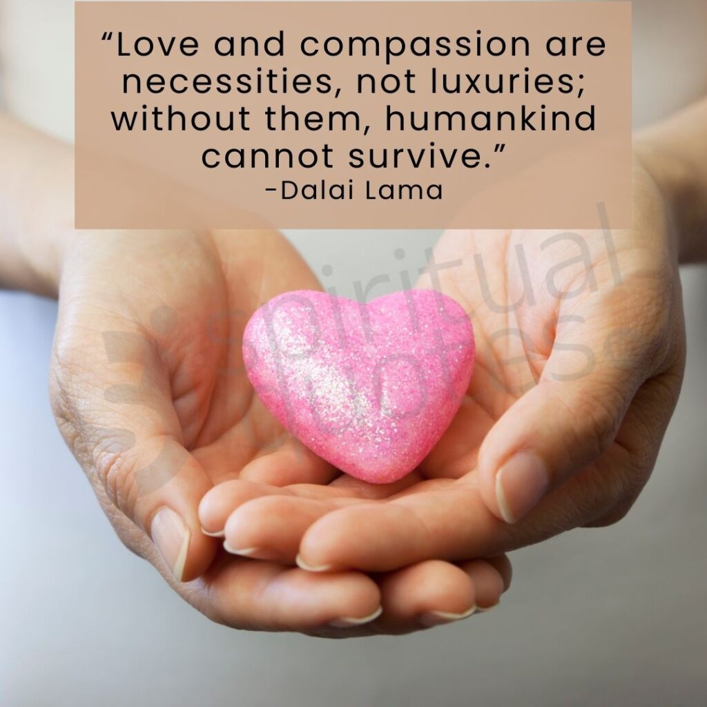 quotes by Dalai lama on love