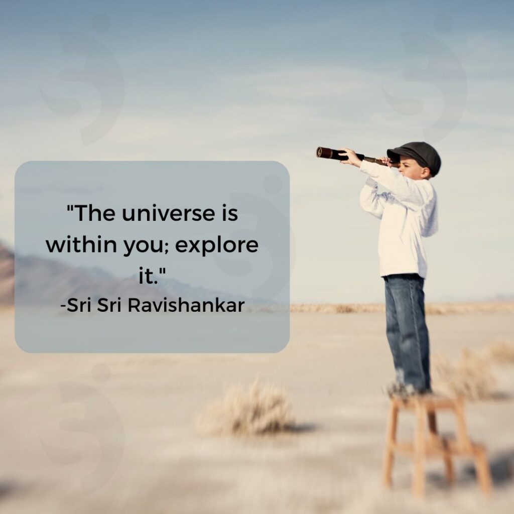 Ravi Shankar quotes on universe