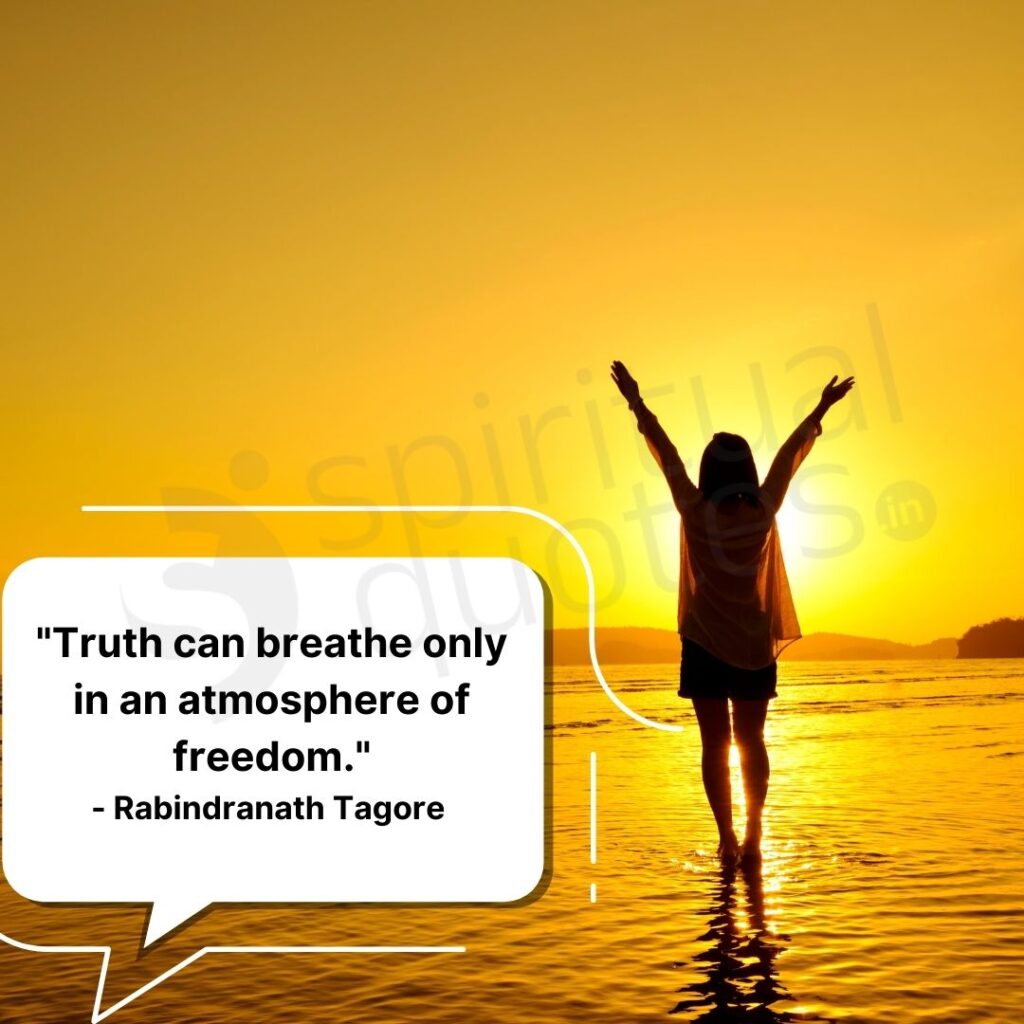 quotes on freedom by rabindranath tagore