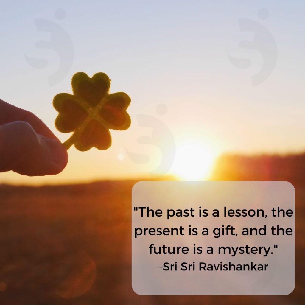 Ravi Shankar quotes on past