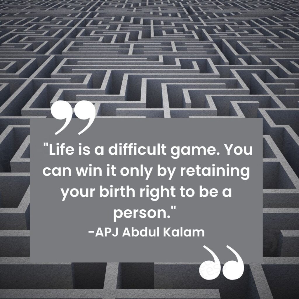 abdul kalam quotes on win