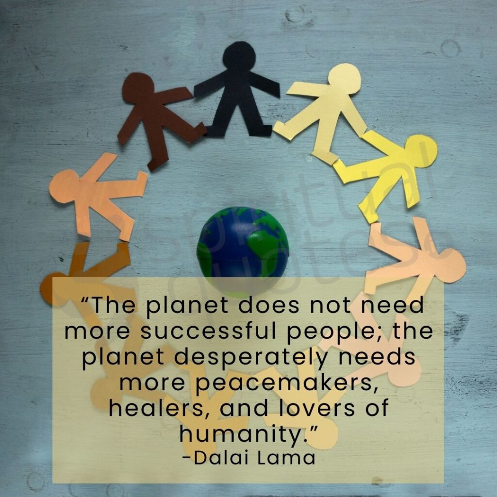 quotes by Dalai lama on humanity