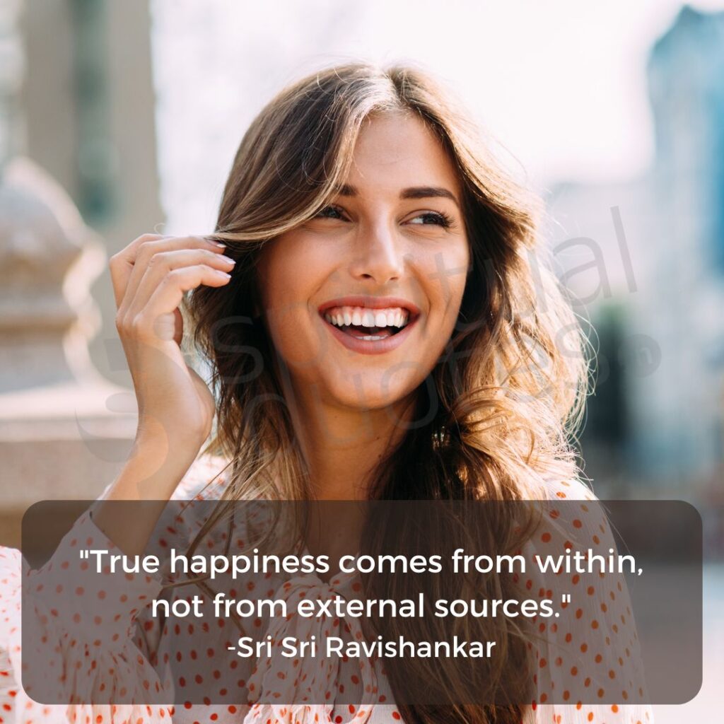 Ravi Shankar quotes on happiness