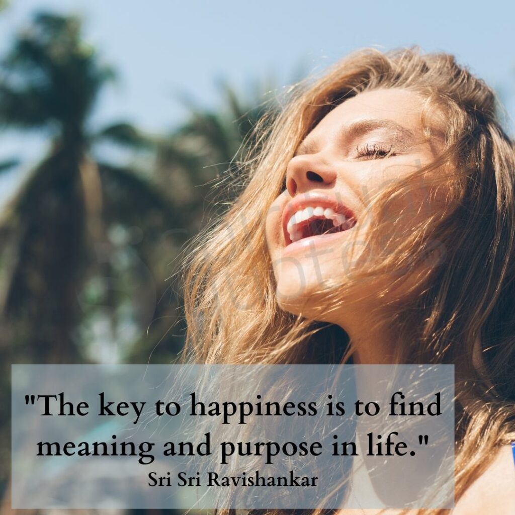 quotes by sri sri ravishankar on happiness
