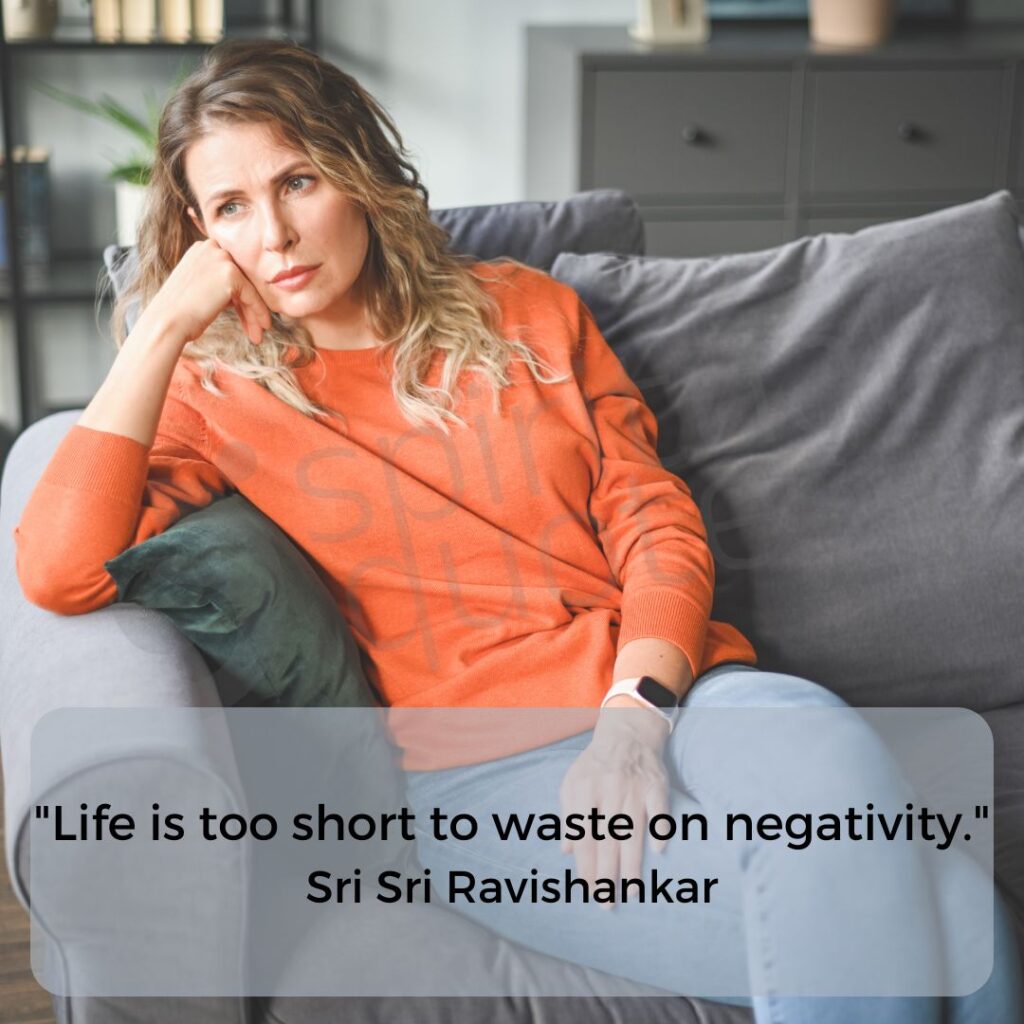 Ravi Shankar quotes on negativity