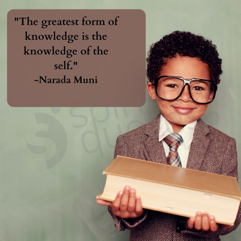 quotes by Narad muni on knowledge