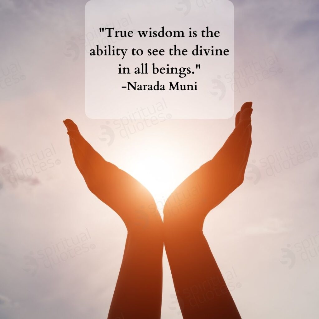 quotes by narad muni on wisdom