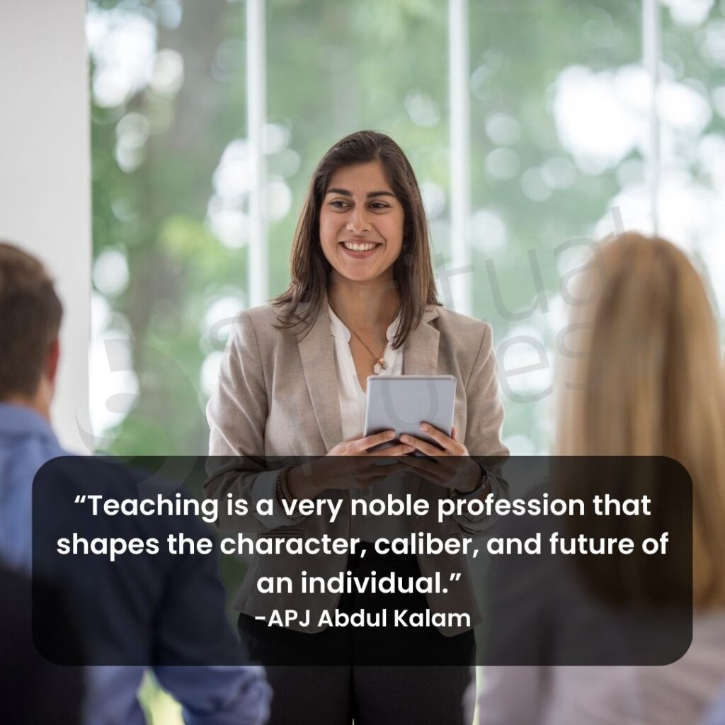 abdul kalam quotes on teaching