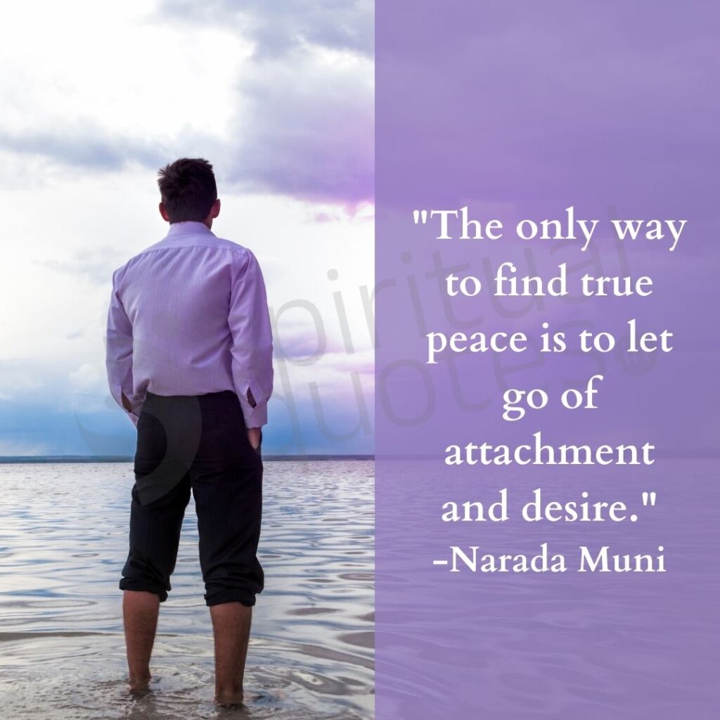 Narad muni words on peace