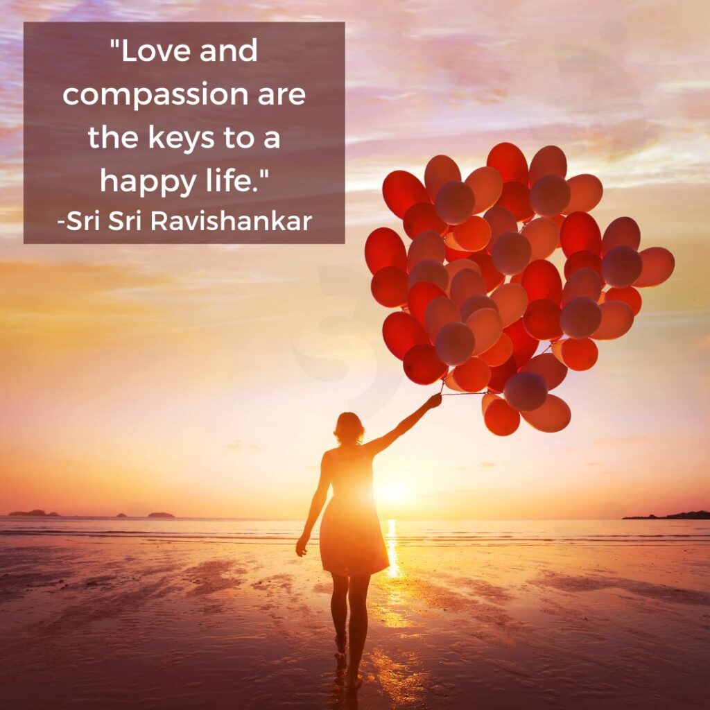 quotes by sri sri ravishankar on happy life