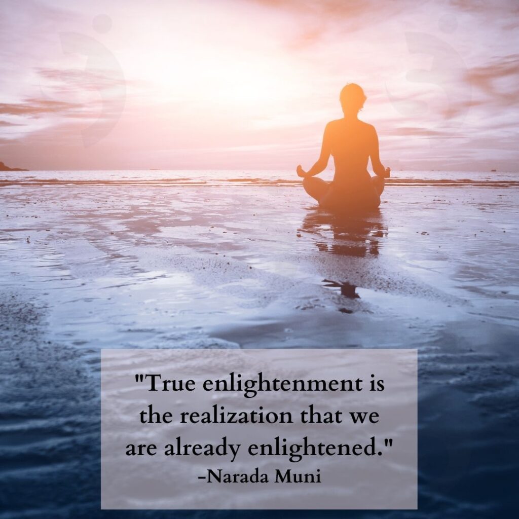 Narad muni words on enlightenment