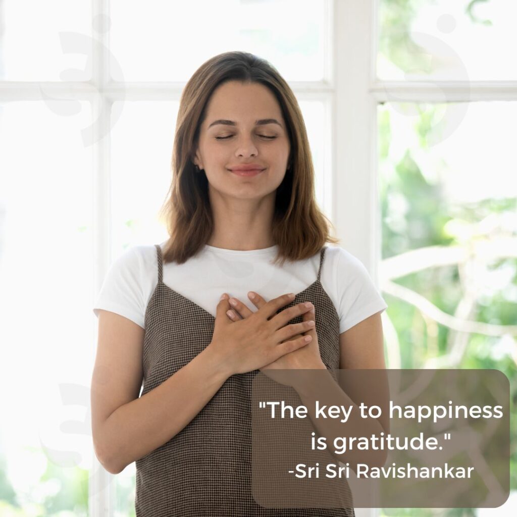 quotes by sri sri ravishankar on gratitude