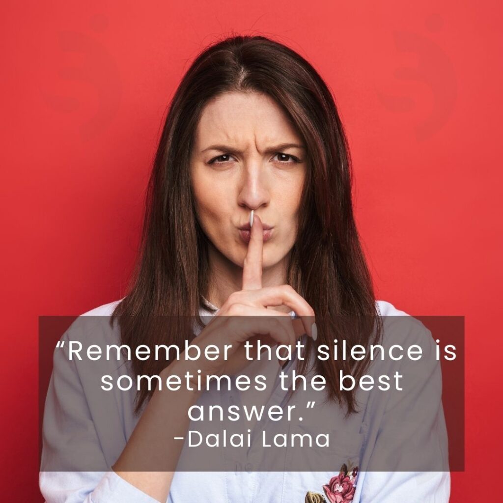 Dalai lama quotes on silence