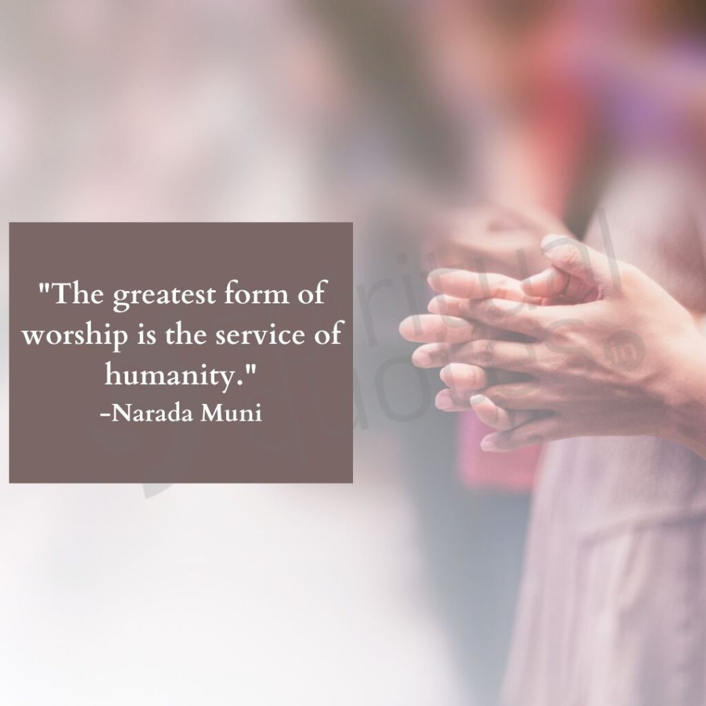 quotes by narad muni on worship