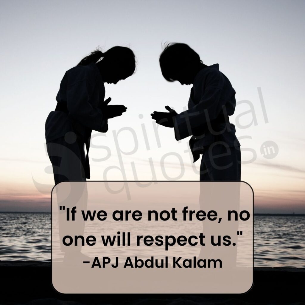 abdul kalam quotes on respect
