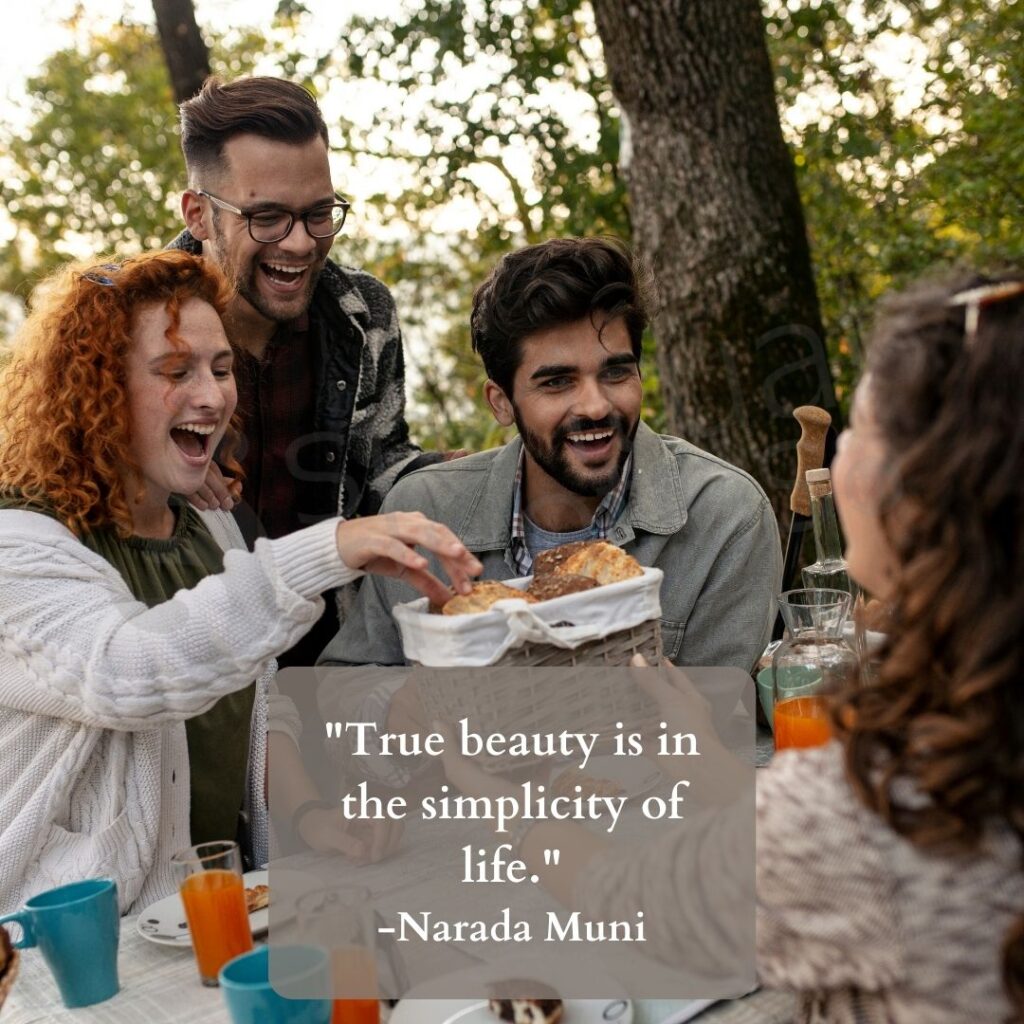 Narad muni words on simplicity