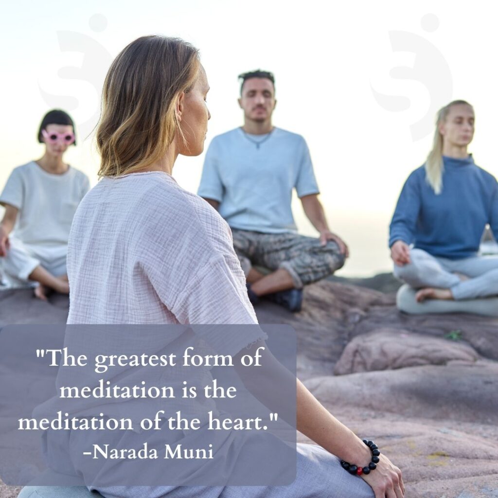 Narad muni words on meditation