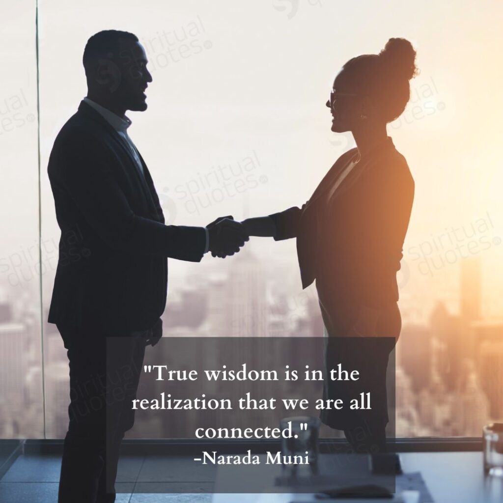 Narad muni words on wisdom