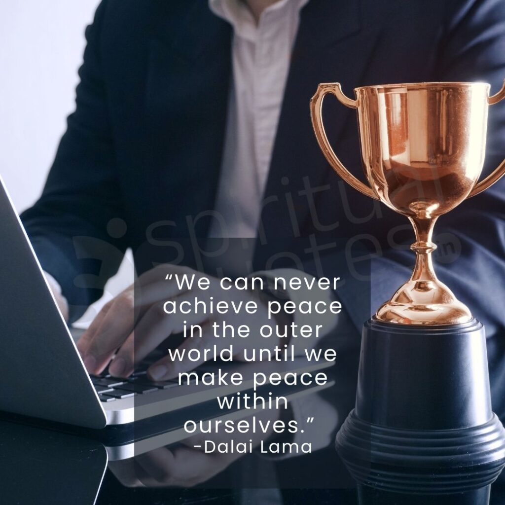 Dalai lama quotes on peace