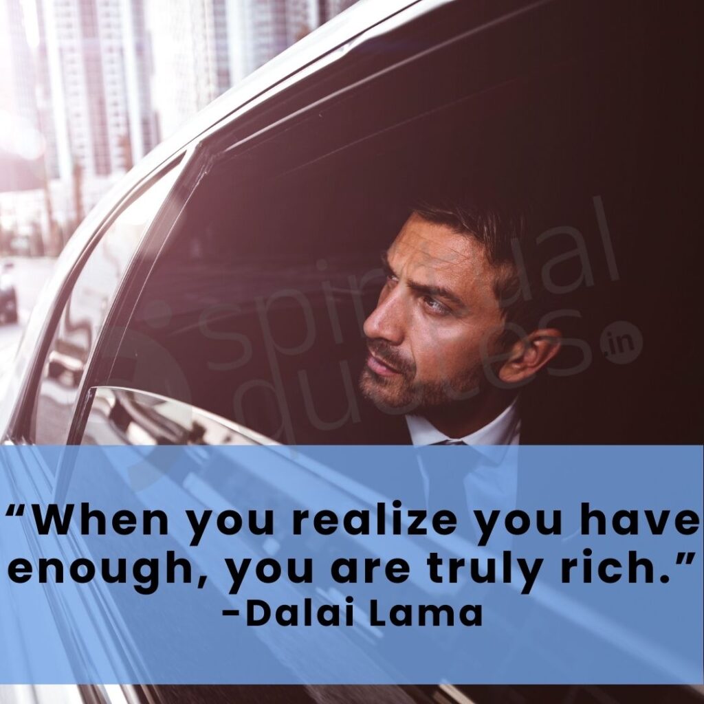 quotes by Dalai lama on wealth