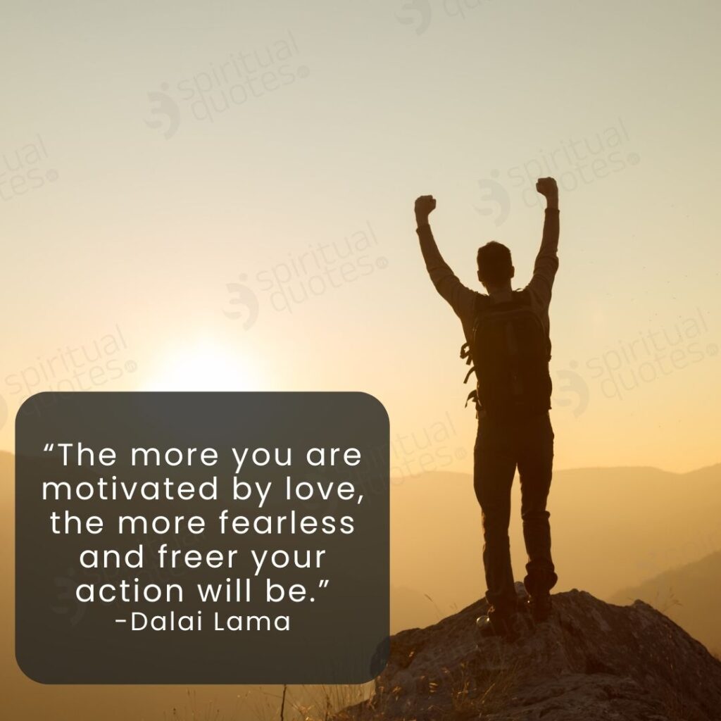 quotes by Dalai lama on motivation