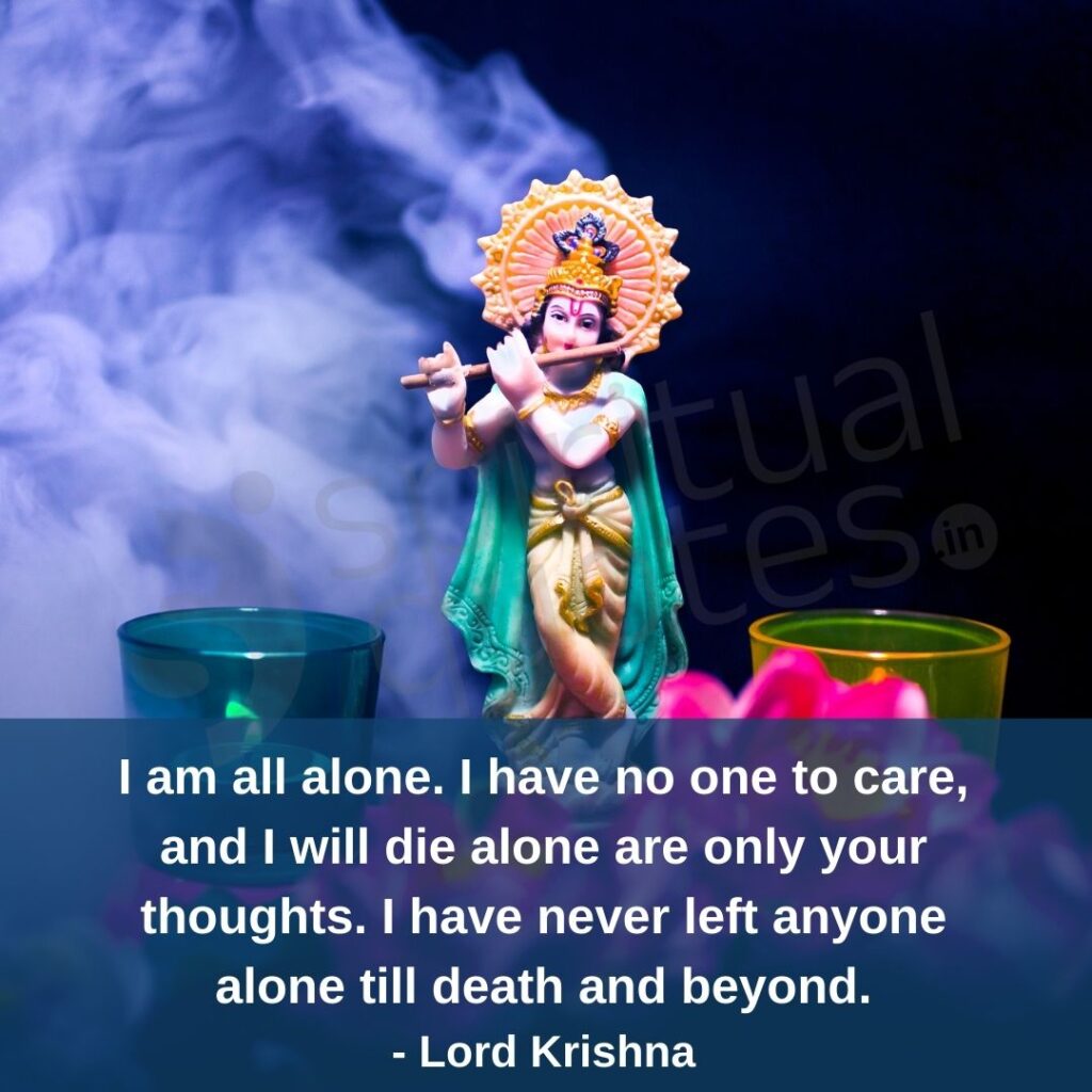 Quotes by Krishna on death