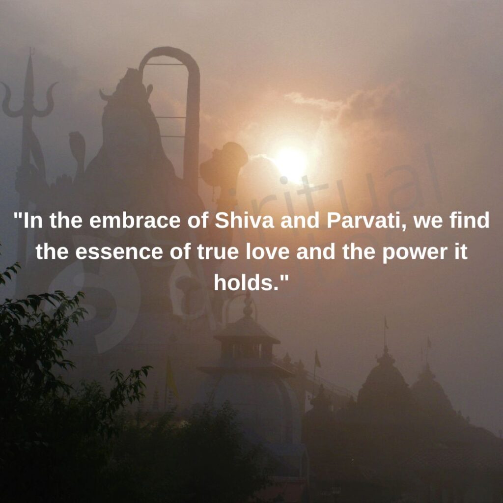 Quote by Shiv and Parvati on love