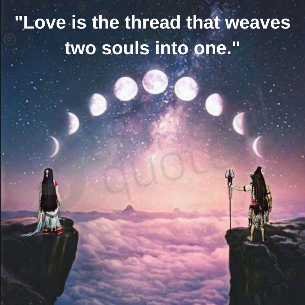 Quote by shiv and Parvati on souls