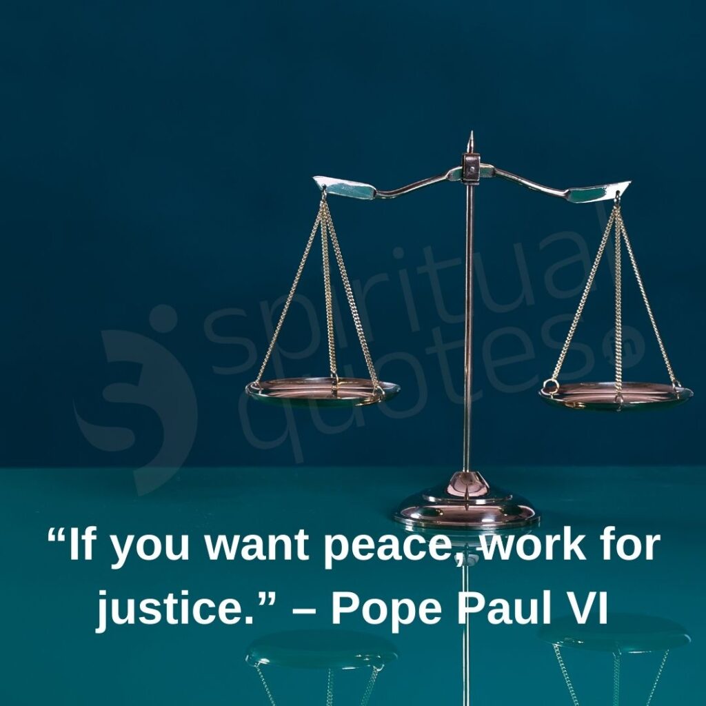 quote on peace by pope paul 