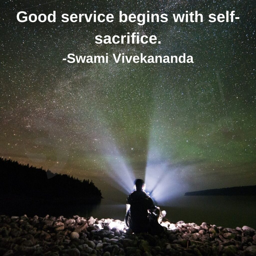 swami quotes on good service