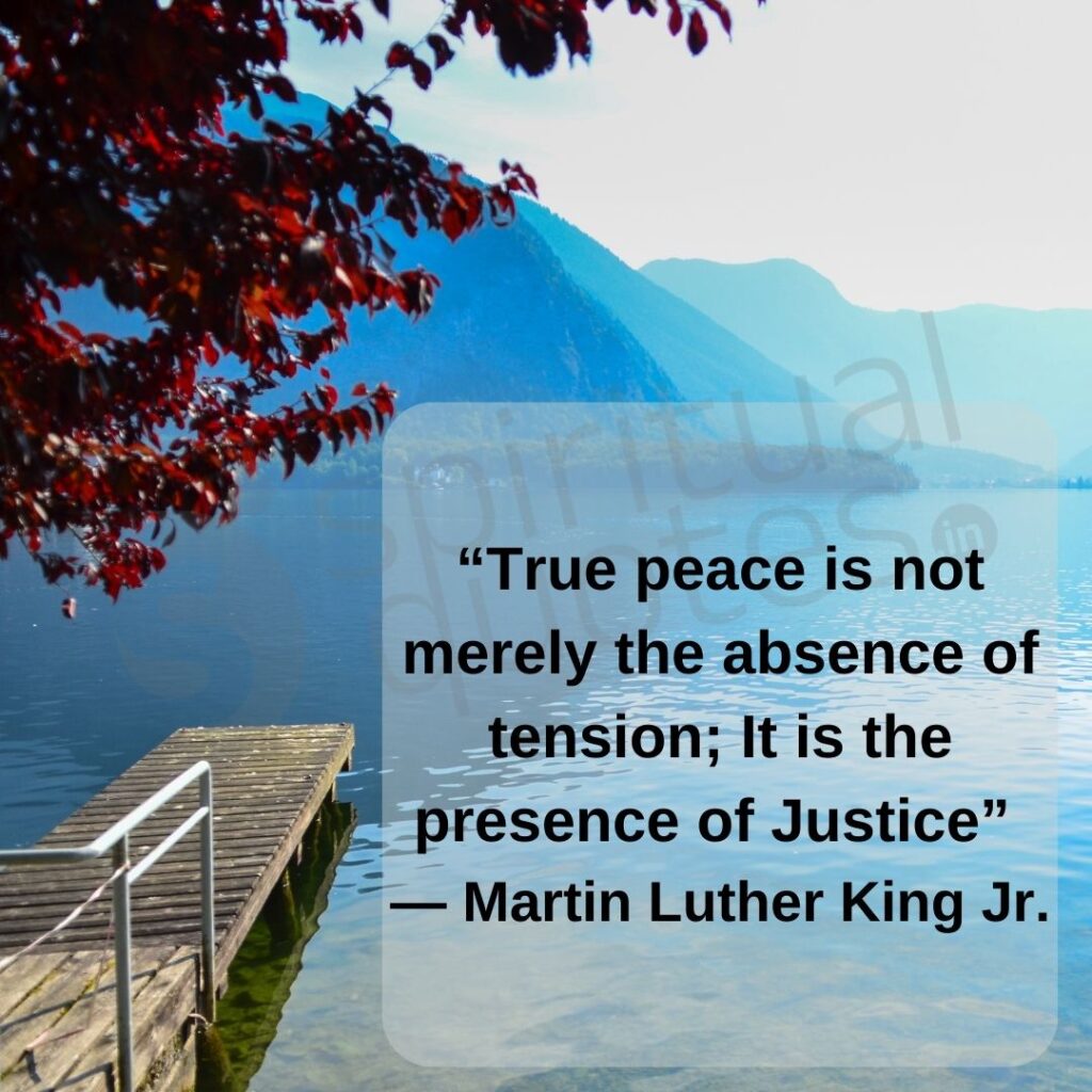 quote on true peace