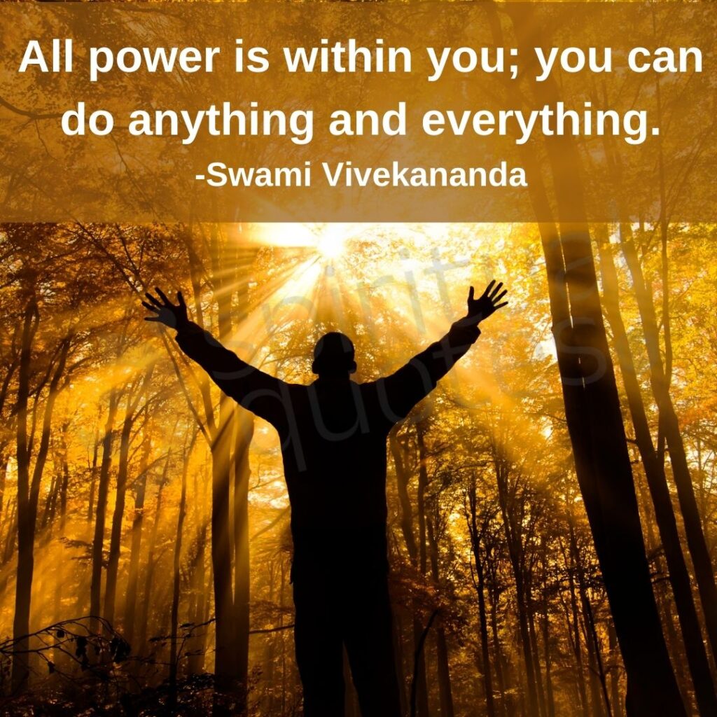 Vivekananda quotes on power