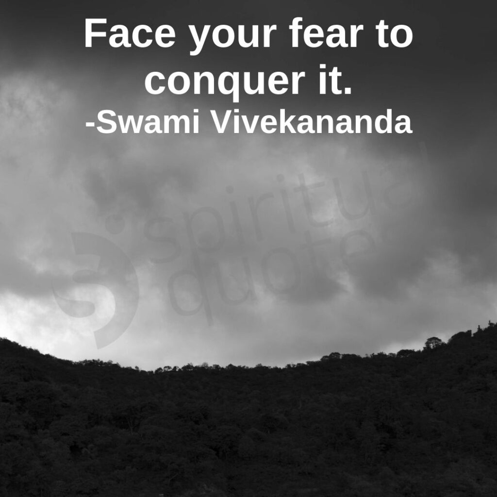 swami quotes on fear