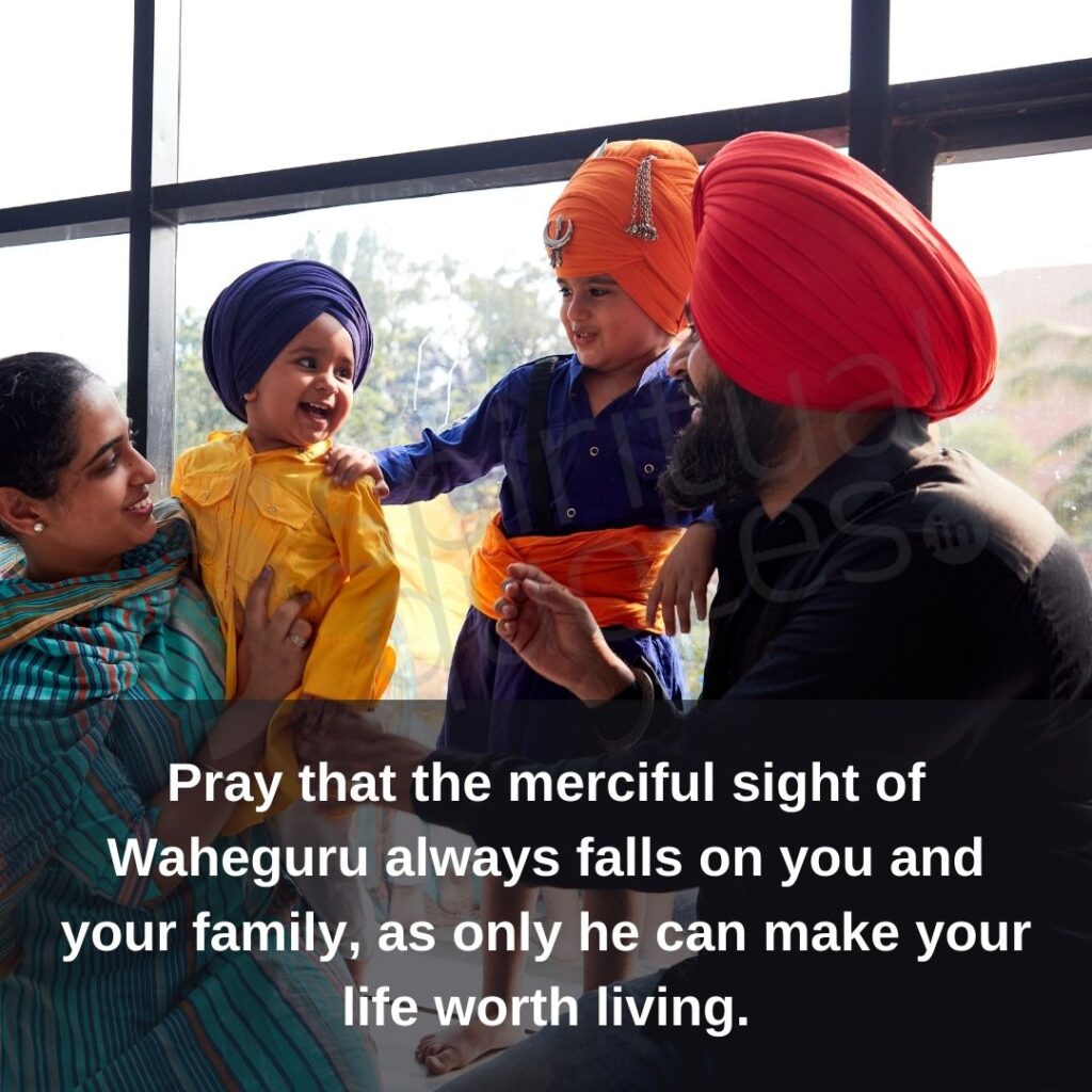 Waheguru quotes on family