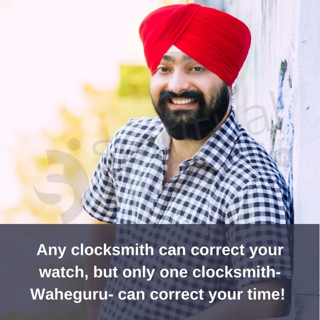 Waheguru quotes on time