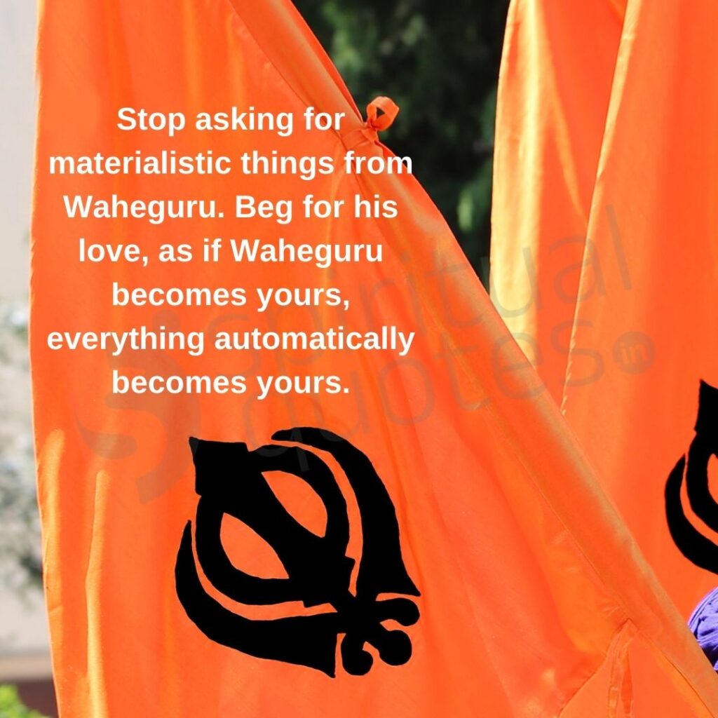 Waheguru quotes on love