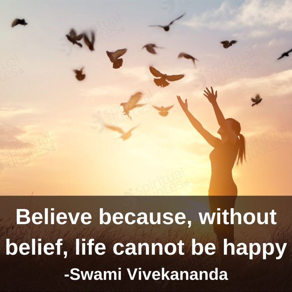 Vivekananda quotes on belief