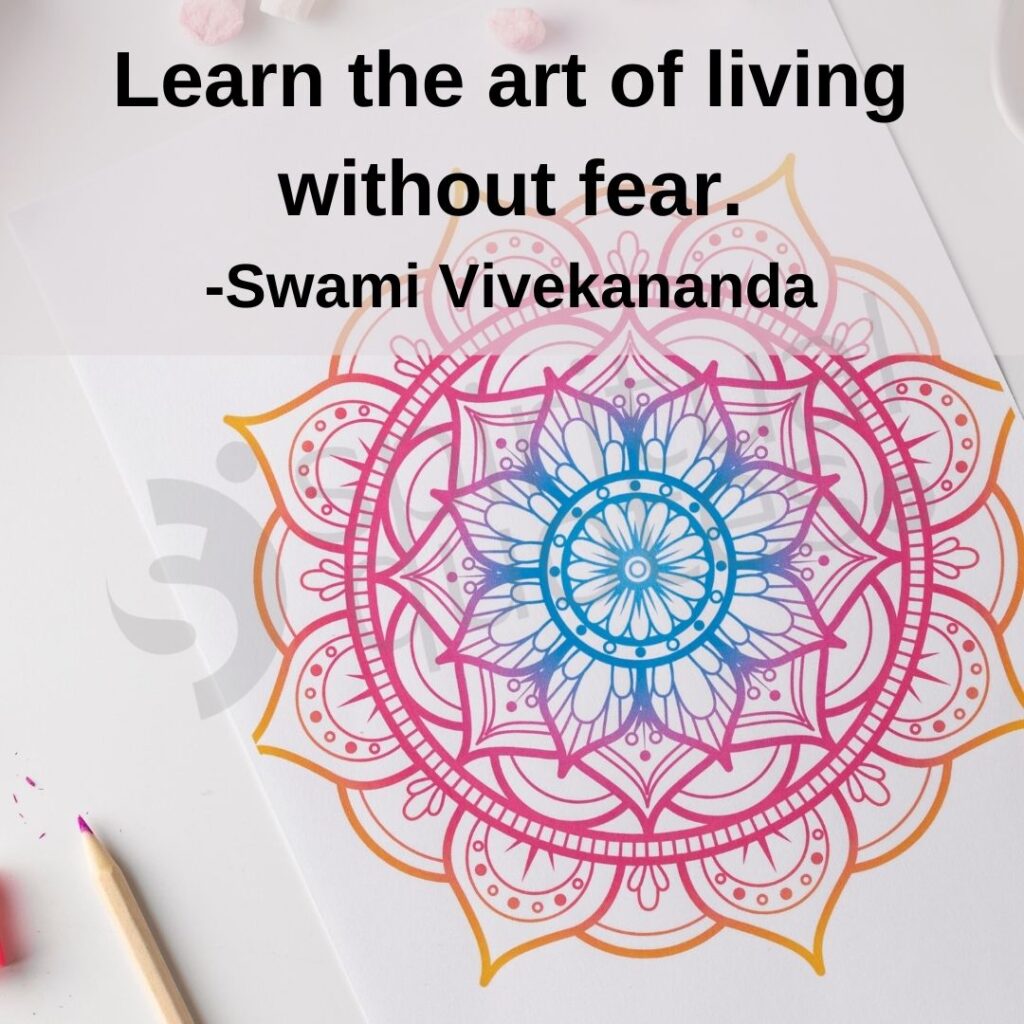 Vivekananda quotes on art of living