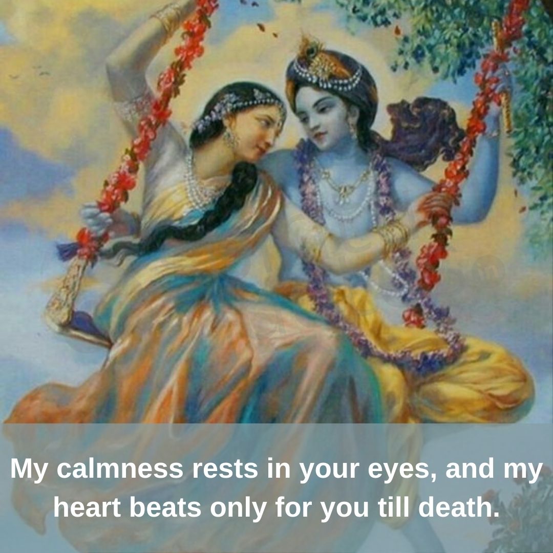 85+ Radha Krishna Quotes in English on Love & Life for Inspiration